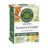 Té Orgánico De Cúrcuma Con Filipéndula y Jengibre