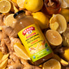Bebida De Vinagre De Manzana Con Jengibre, Limón y Miel