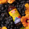 Bebida De Vinagre De Manzana Con Uva y Jamaica